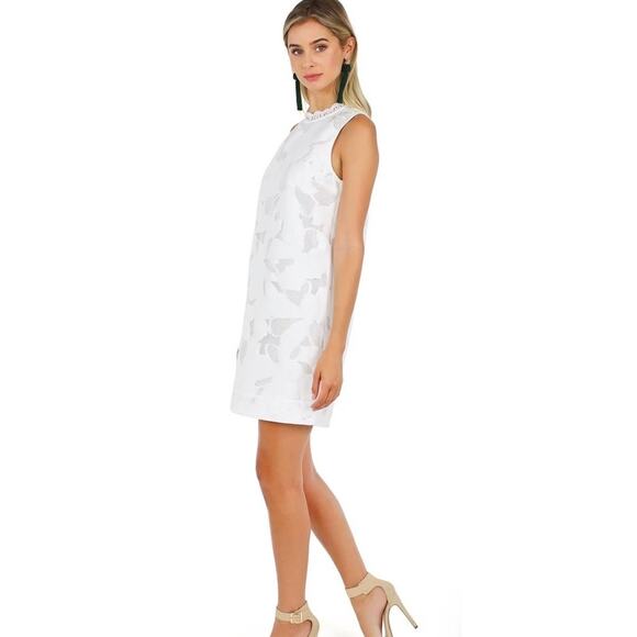 French Connection Lace Deka Shift Dress  - 4 - Picture 5 of 8